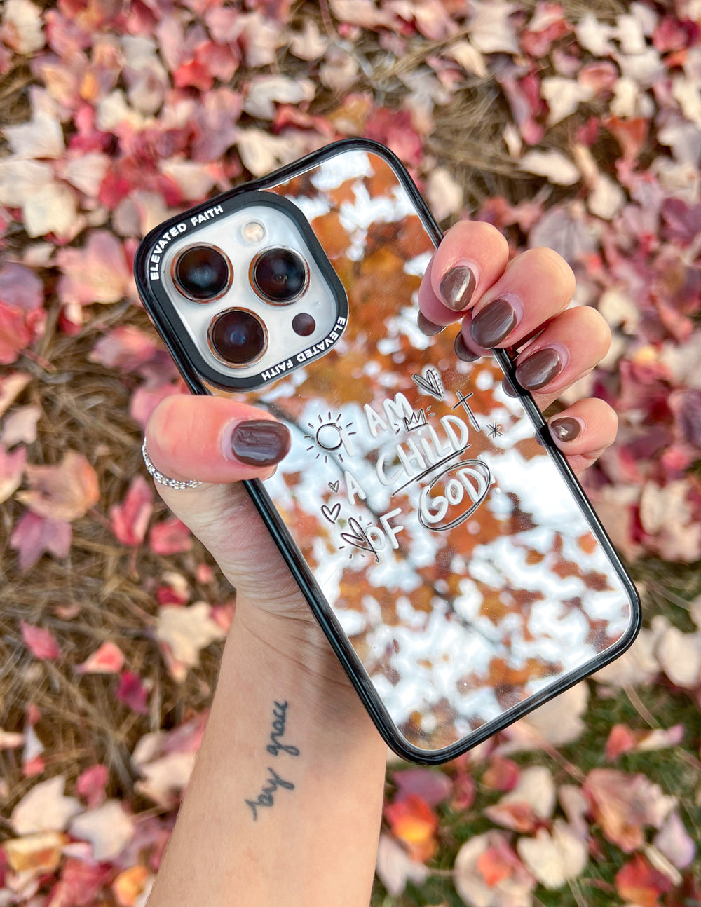 Coque de téléphone Miroir Enfant de Dieu