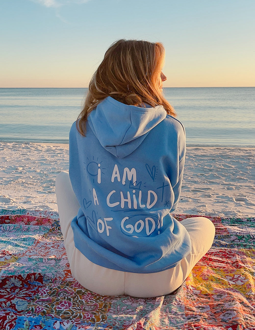 Sweat à capuche unisexe Enfant de Dieu