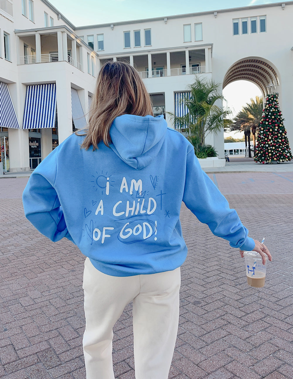 Sweat à capuche unisexe Enfant de Dieu