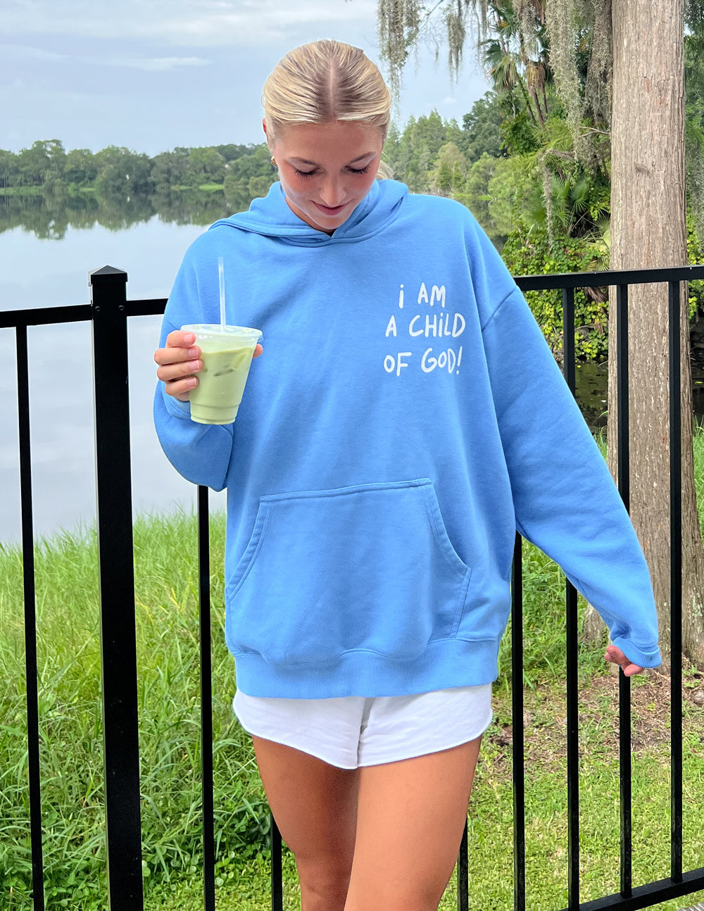 Sweat à capuche unisexe Enfant de Dieu