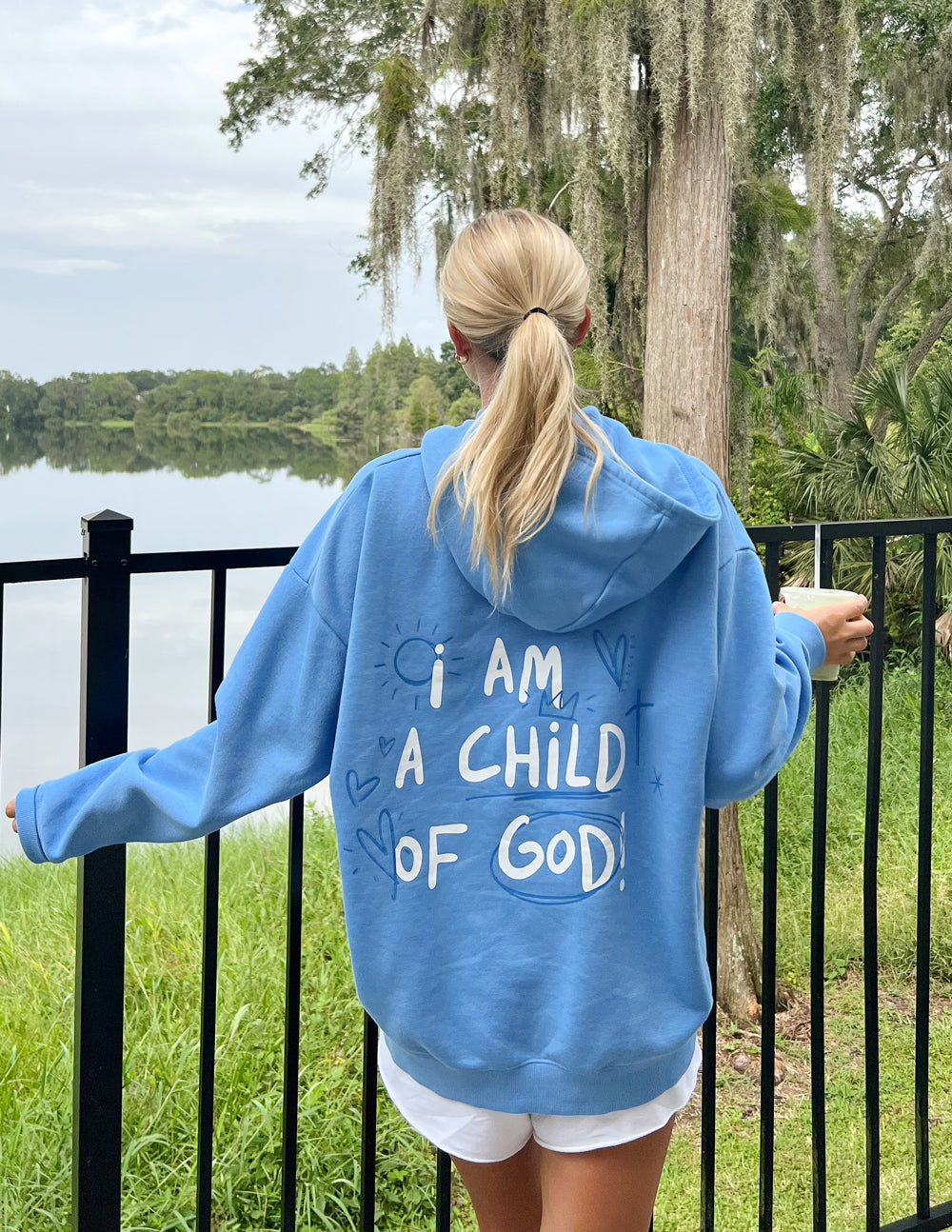 Sweat à capuche unisexe Enfant de Dieu