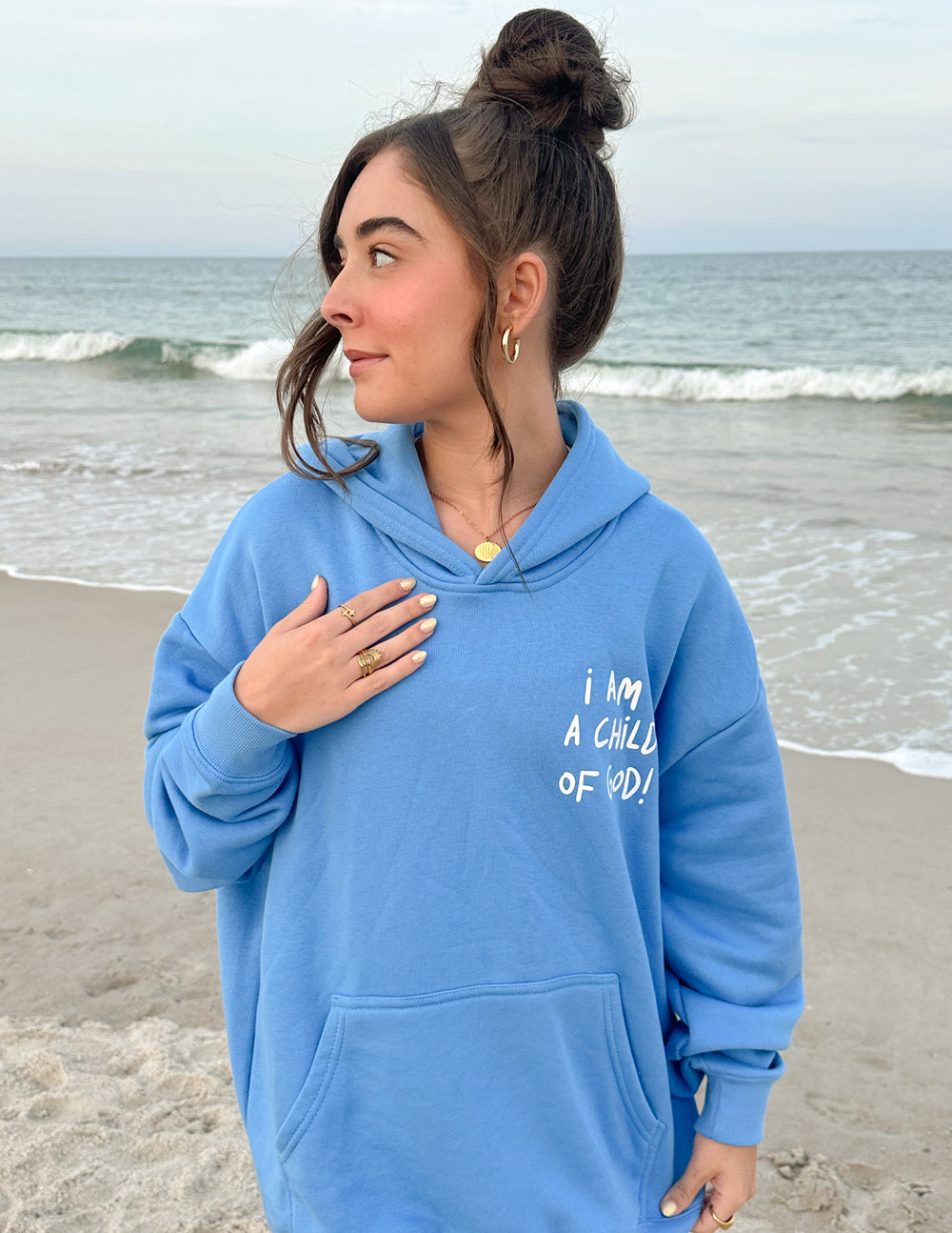 Sweat à capuche unisexe Enfant de Dieu
