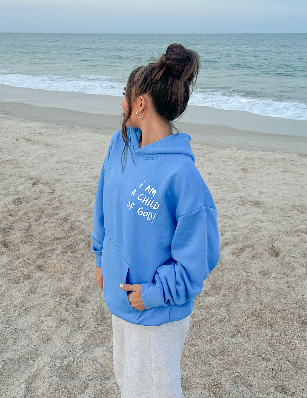Sweat à capuche unisexe Enfant de Dieu