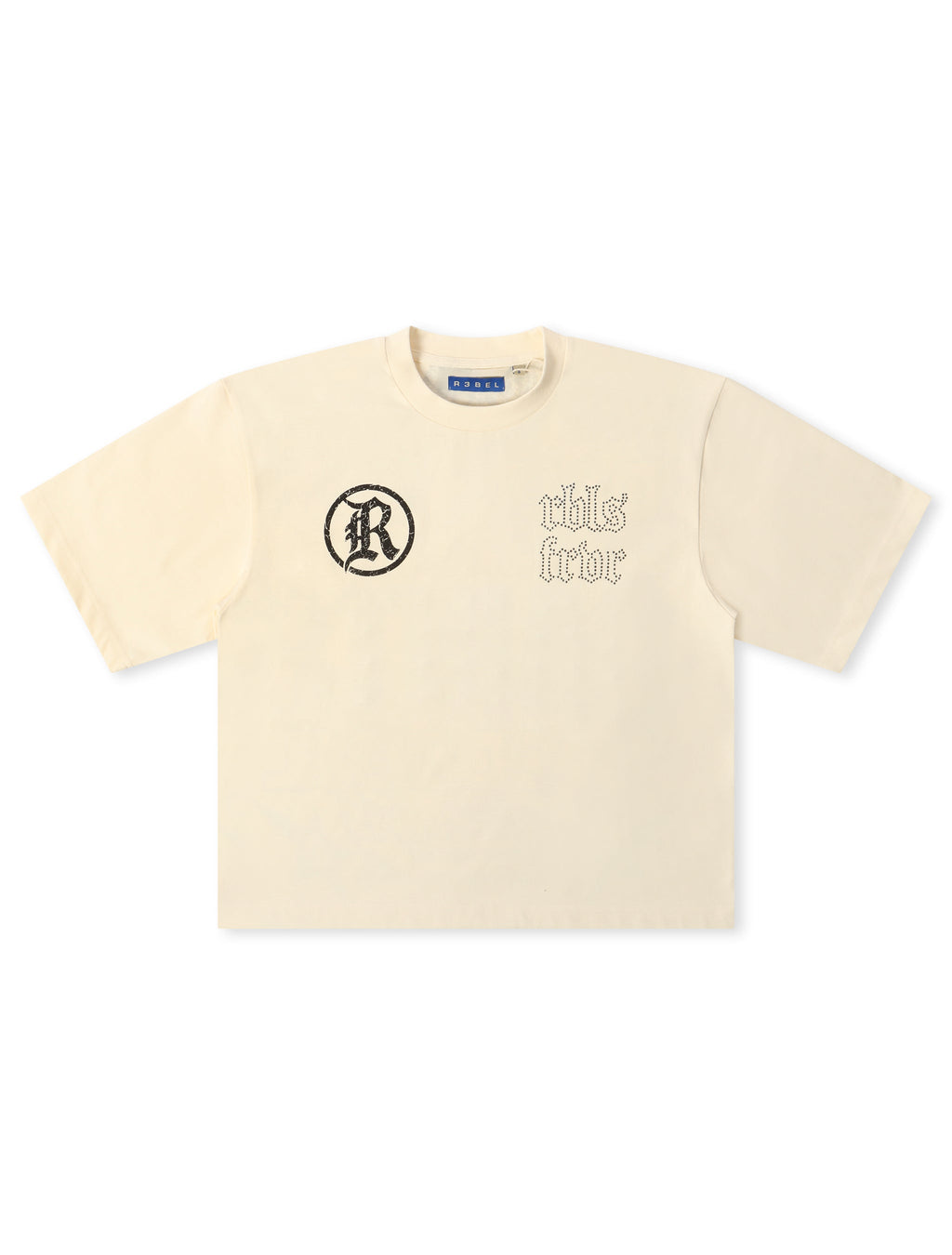 T-shirt court Rebel Denim Developmental Saints - Crème