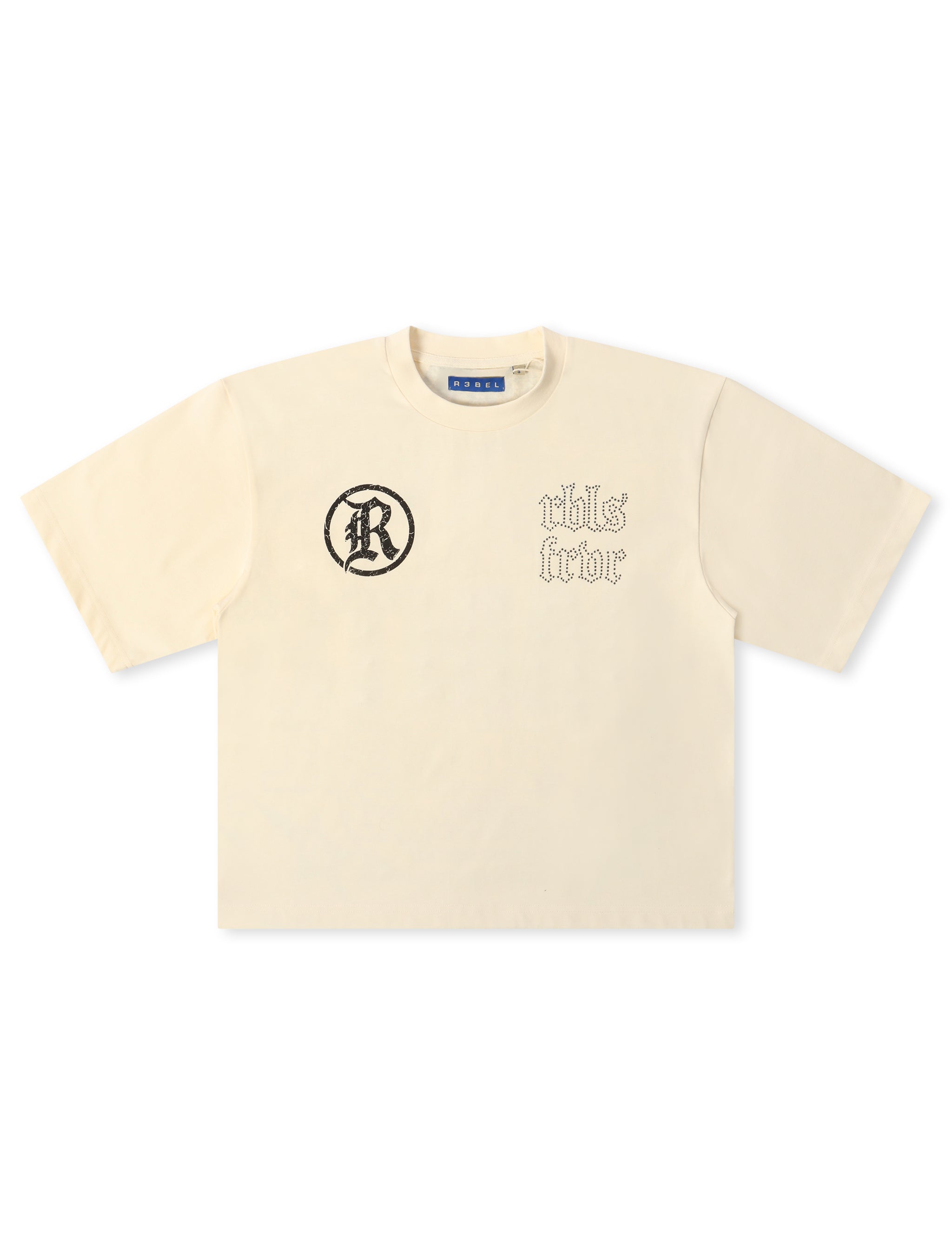 T-shirt court Rebel Denim Developmental Saints - Crème