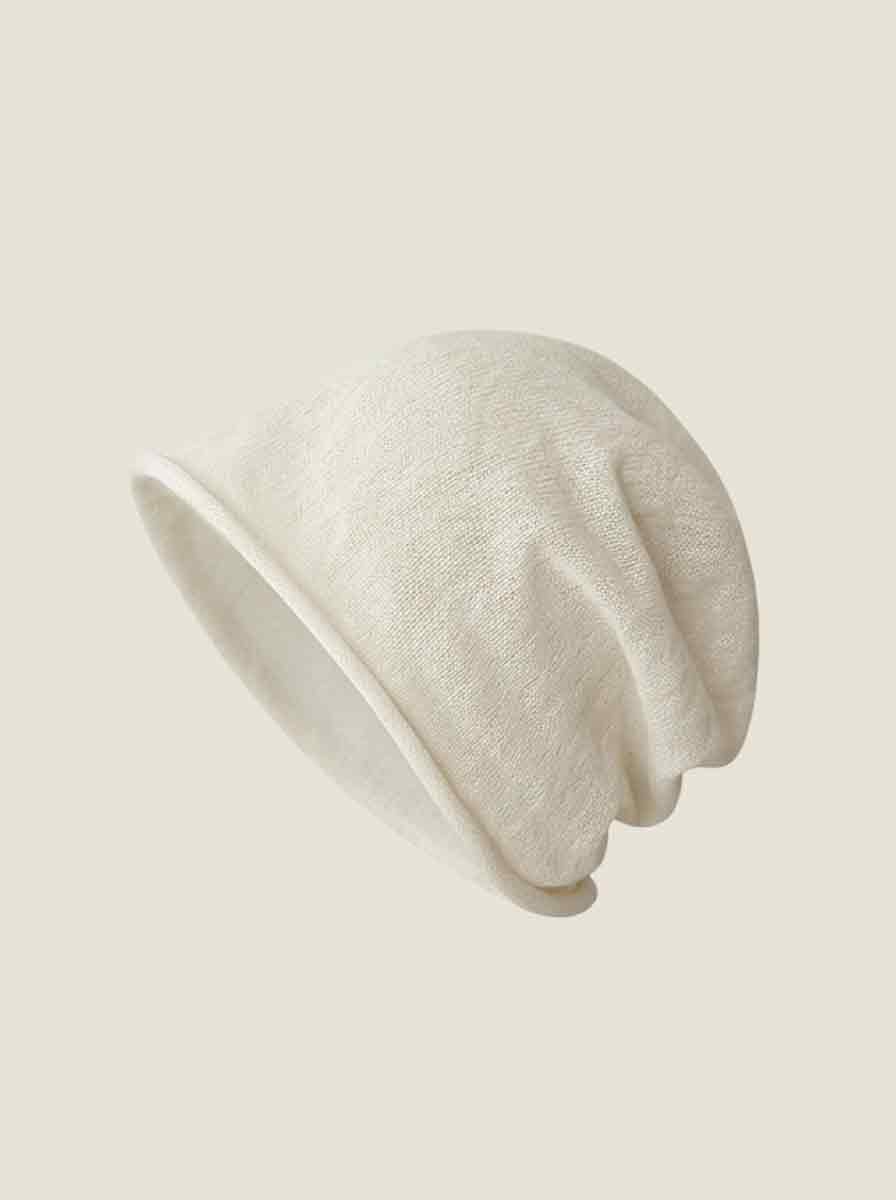Bonnet ample en coton et lin, léger, respirant et décontracté