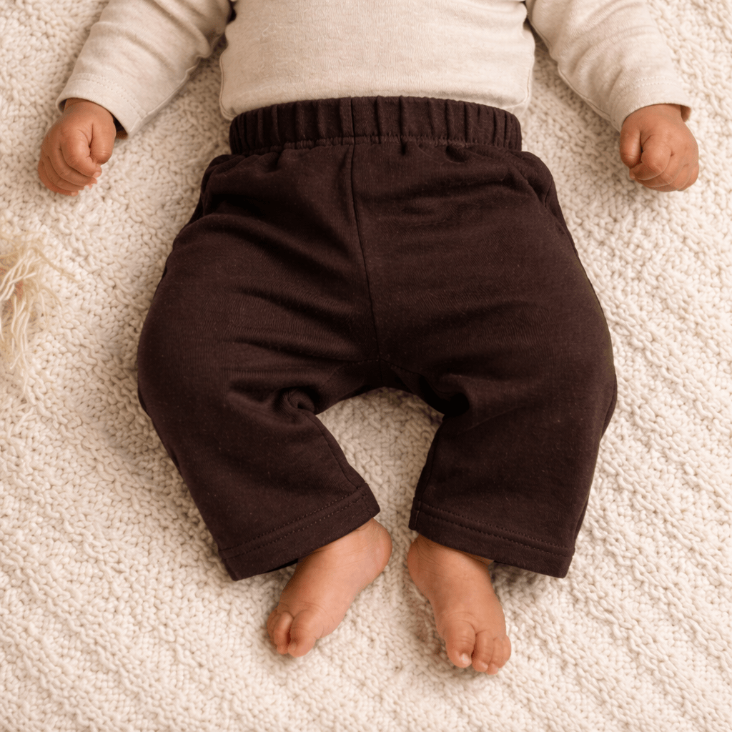 pantalon confortable | marron