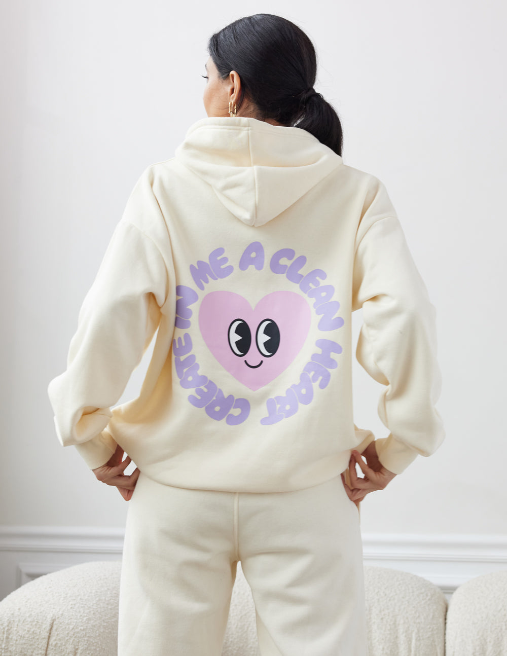 Crée en moi un cœur pur - Sweat à capuche unisexe