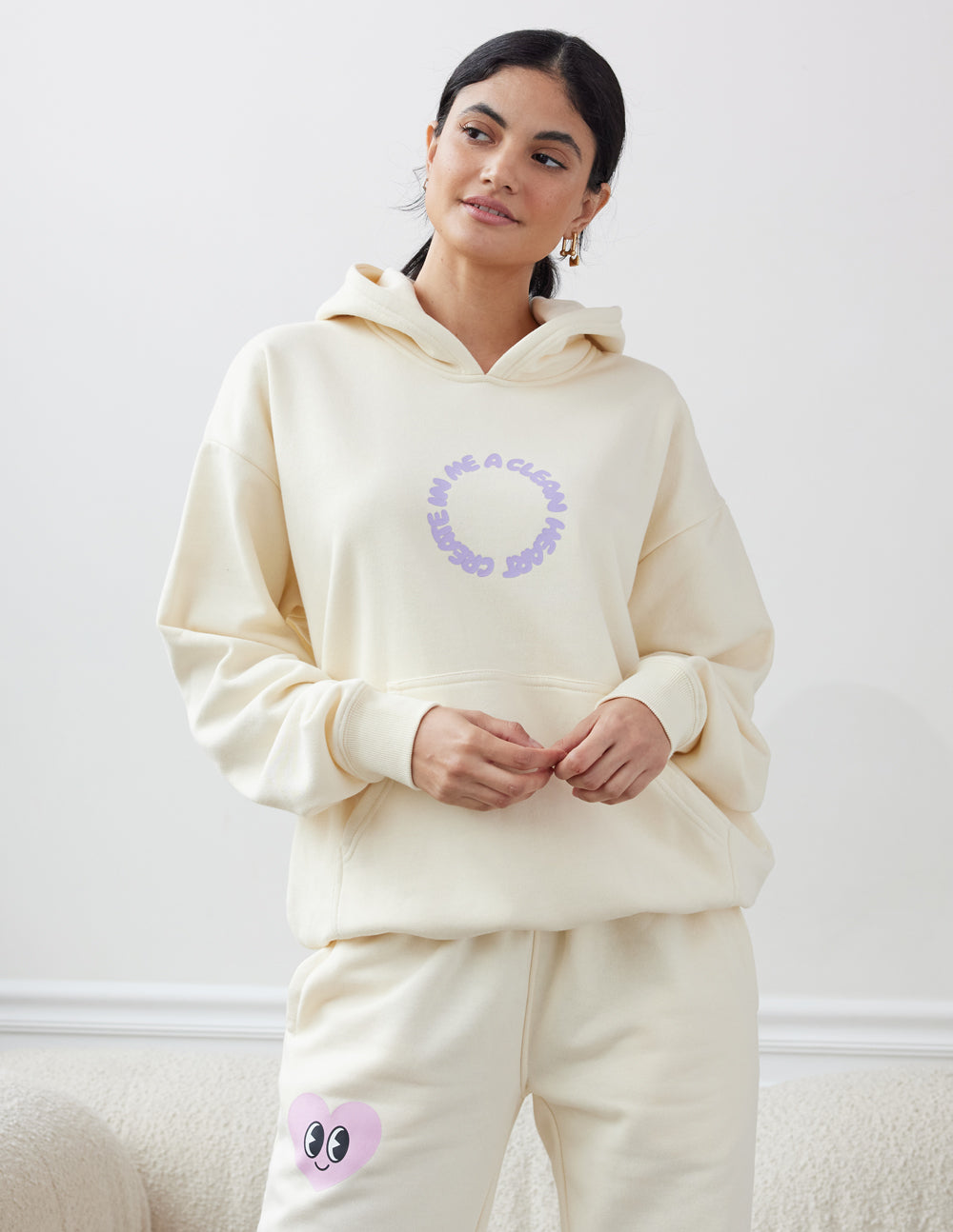 Crée en moi un cœur pur - Sweat à capuche unisexe