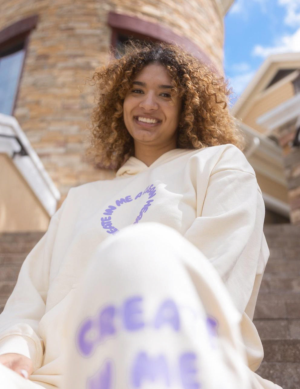 Crée en moi un cœur pur - Sweat à capuche unisexe