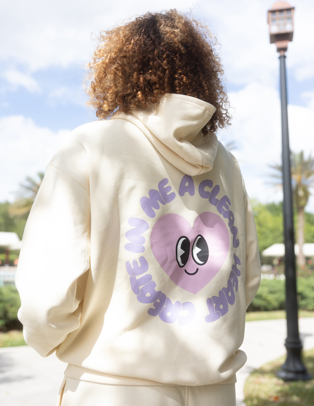 Crée en moi un cœur pur - Sweat à capuche unisexe