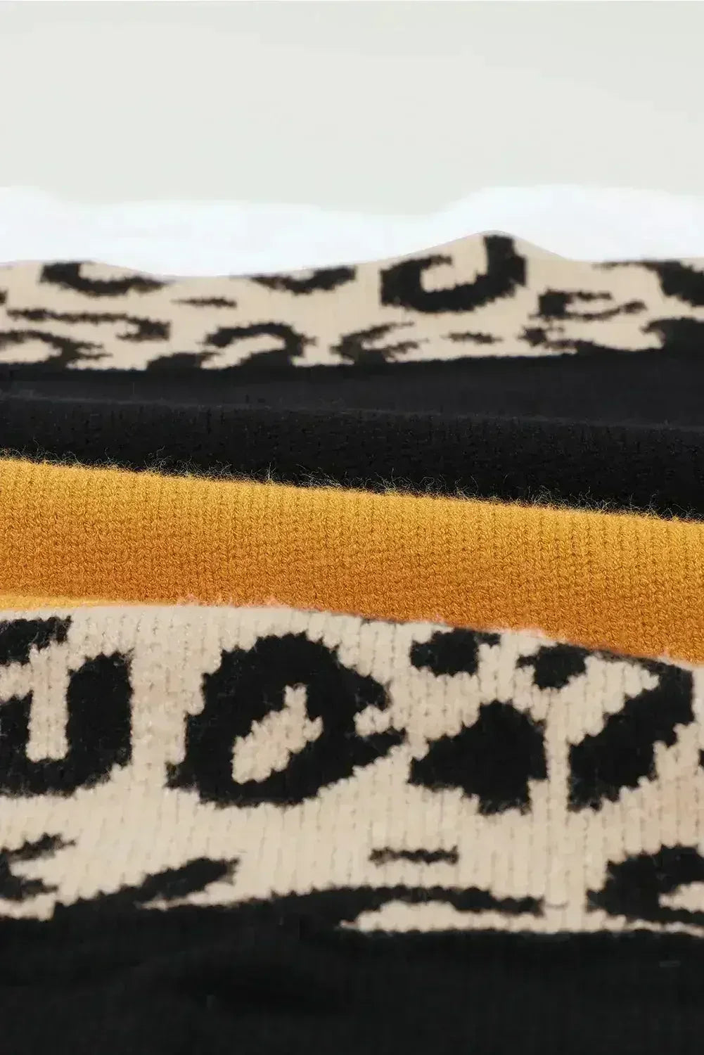 Nouveau pull léopard