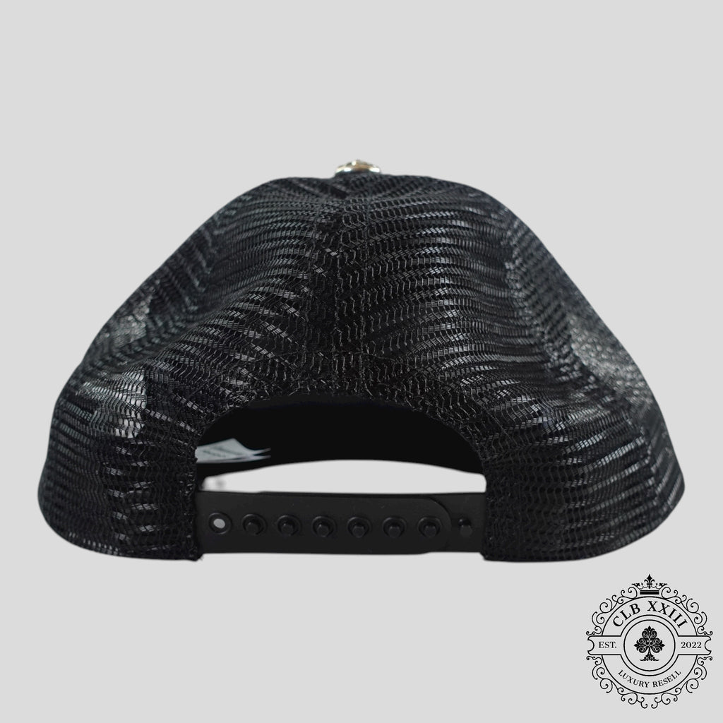 Casquette de camionneur noire Chrome Hearts Las Vegas CH Patch