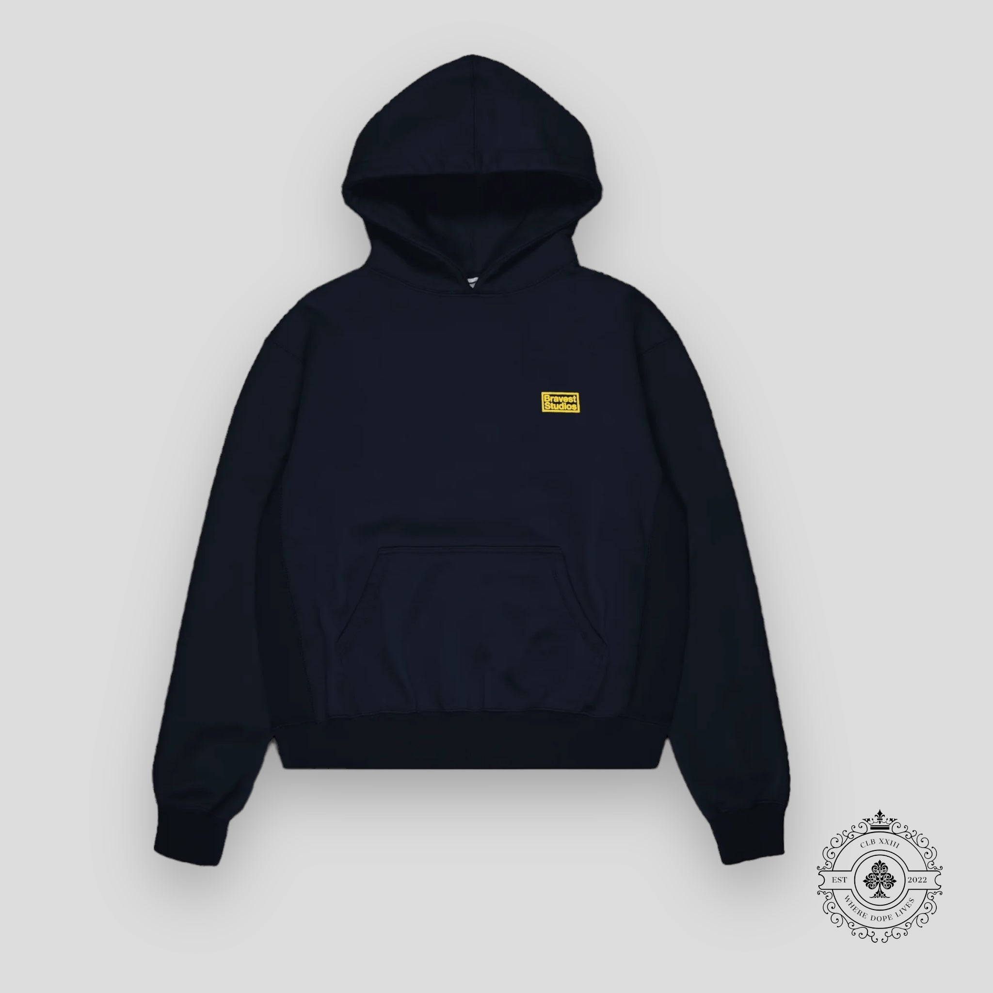 Sweat à capuche classique Bravest Studios bleu marine