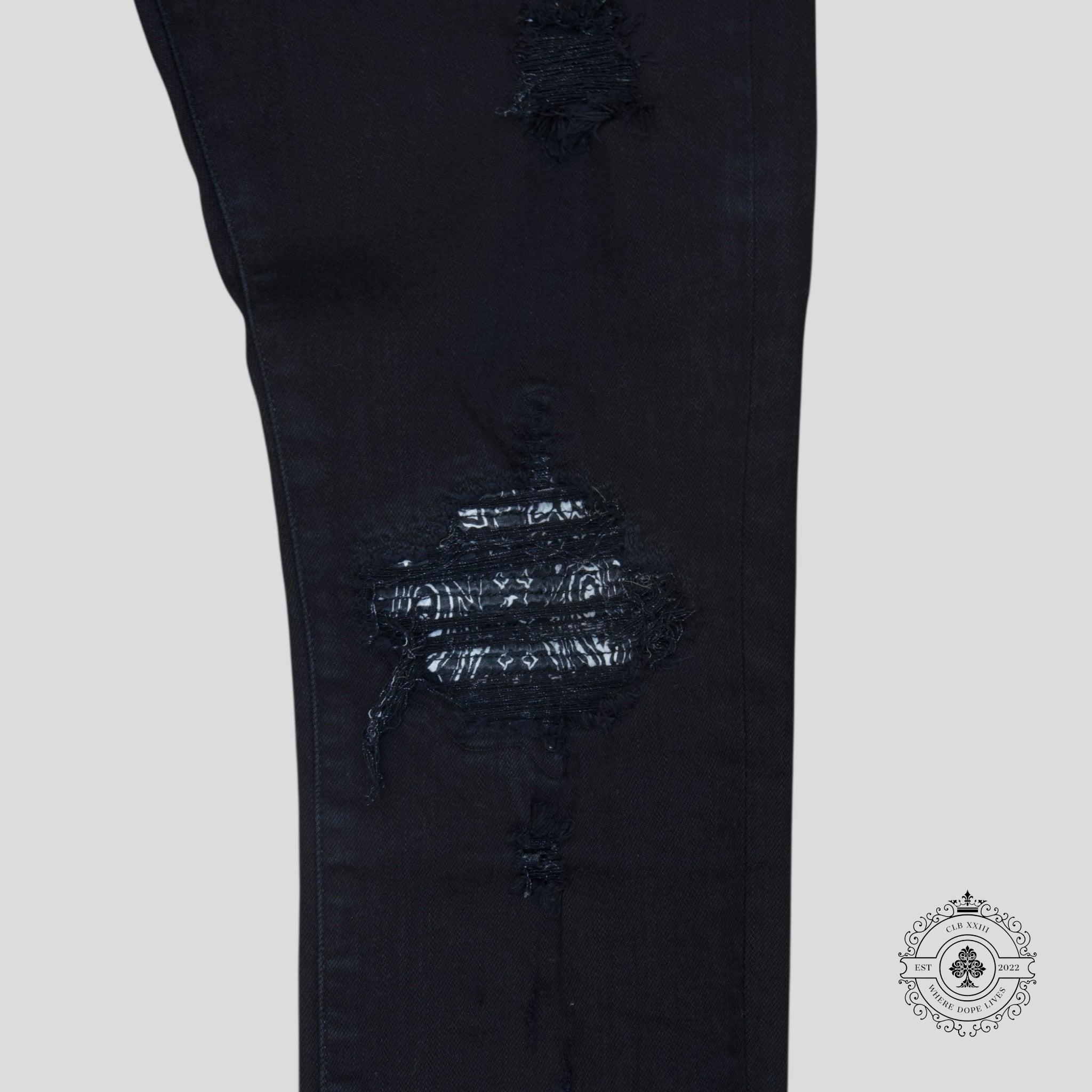 Jean Amiri MX1 Bandana Patch noir