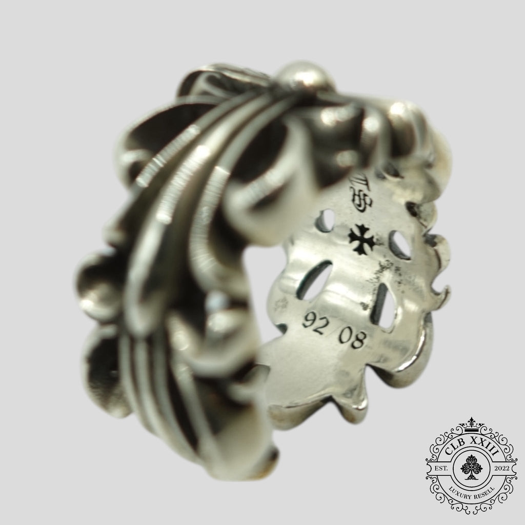 Bague double fleur Chrome Hearts