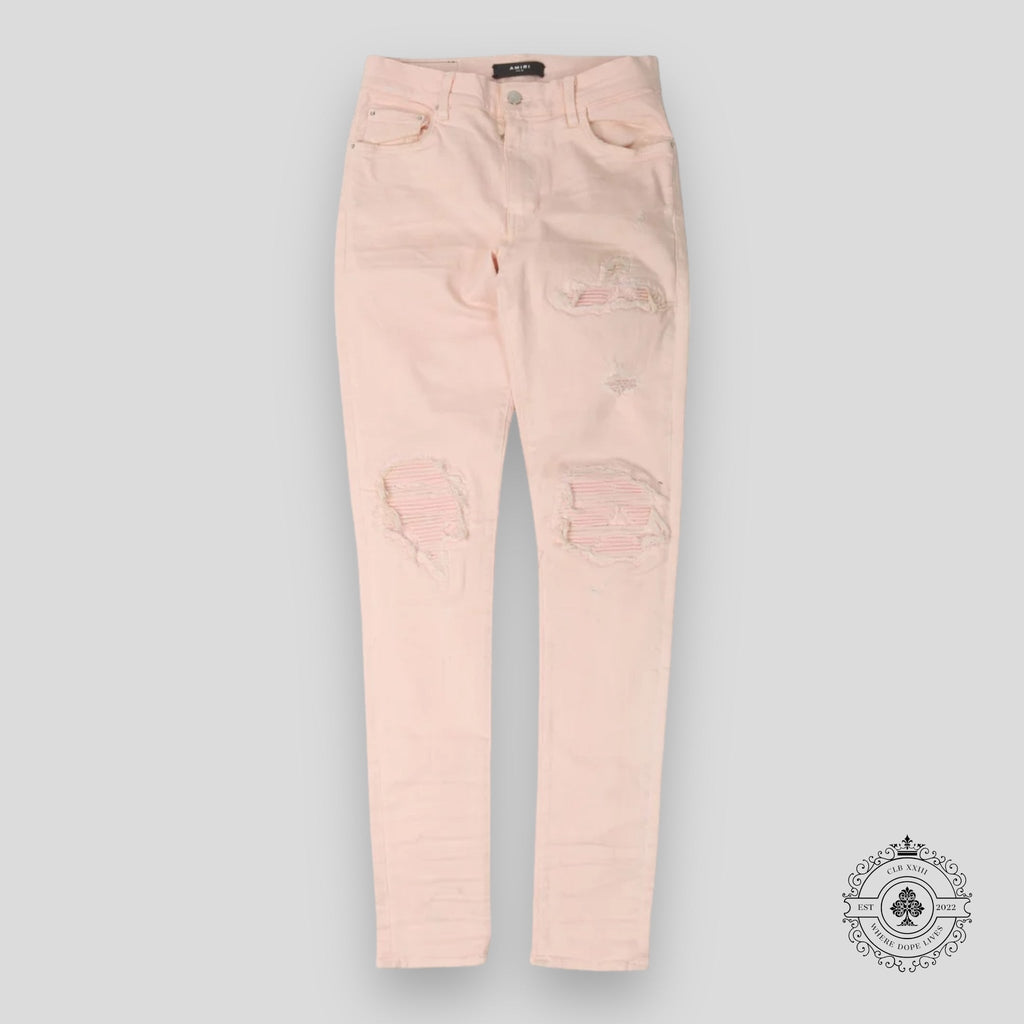 Jean Amiri MX1 vieilli avec patch rose