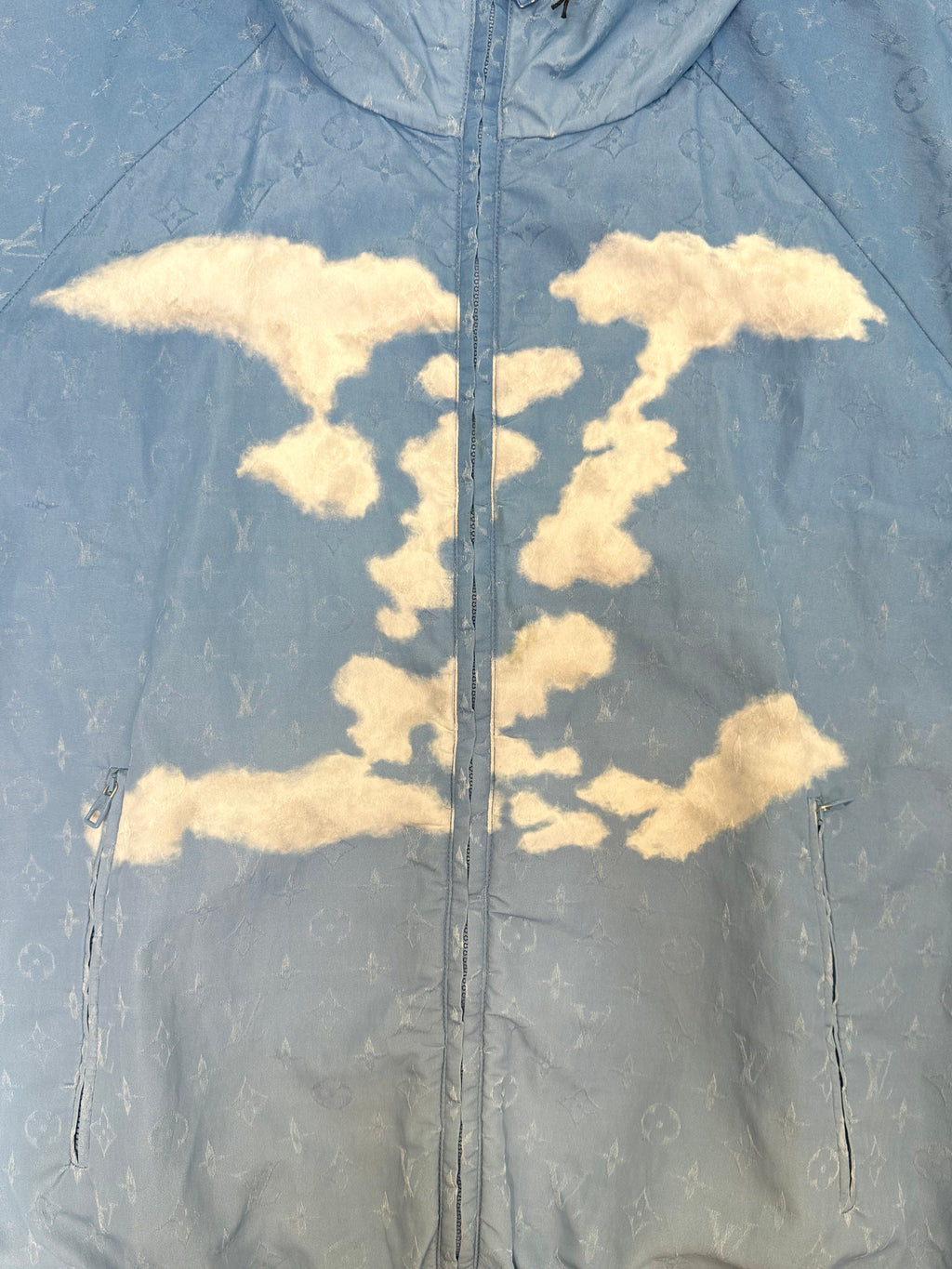 Coupe-vent Nuage Louis Vuitton bleu