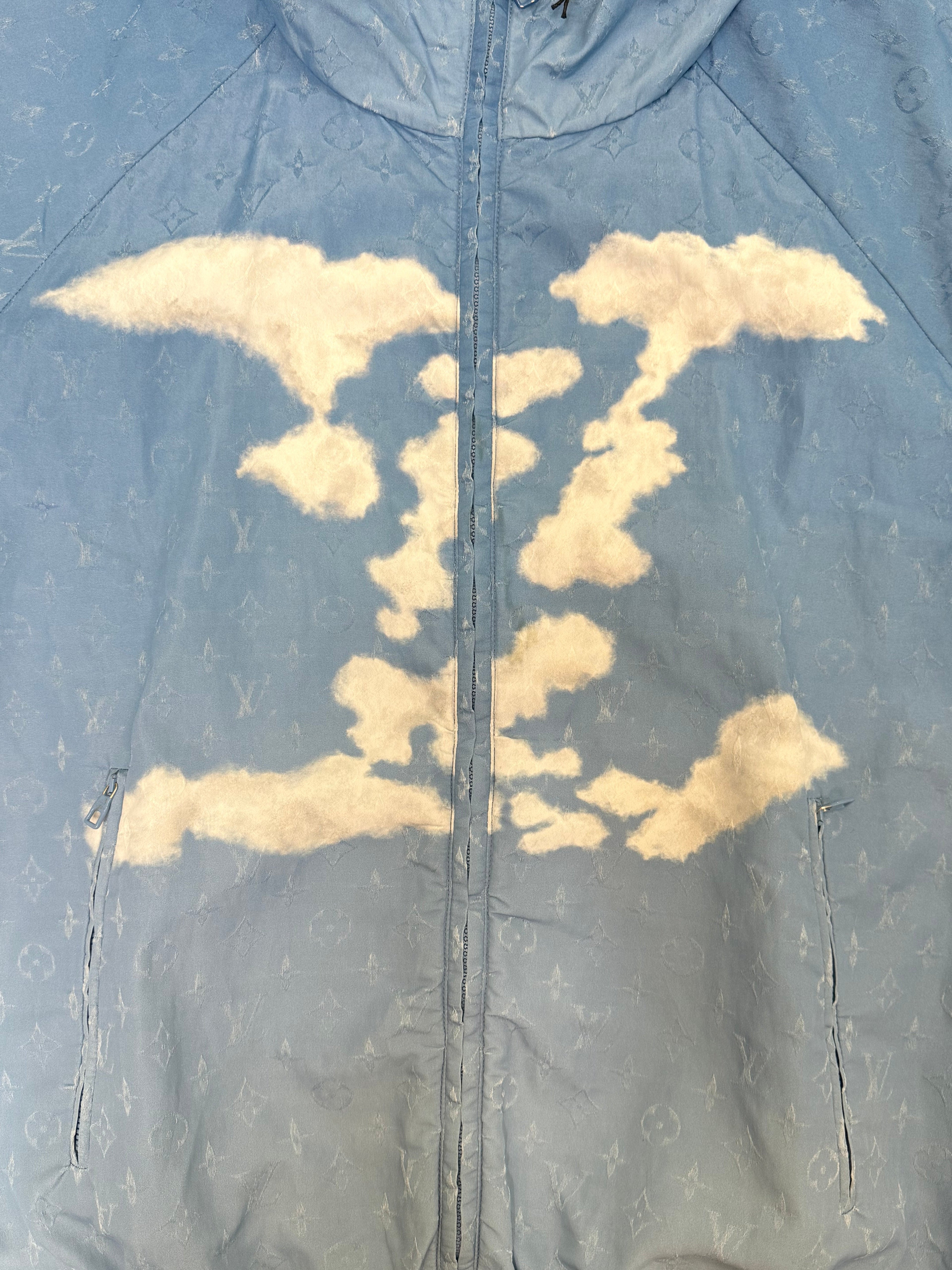 Coupe-vent Nuage Louis Vuitton bleu