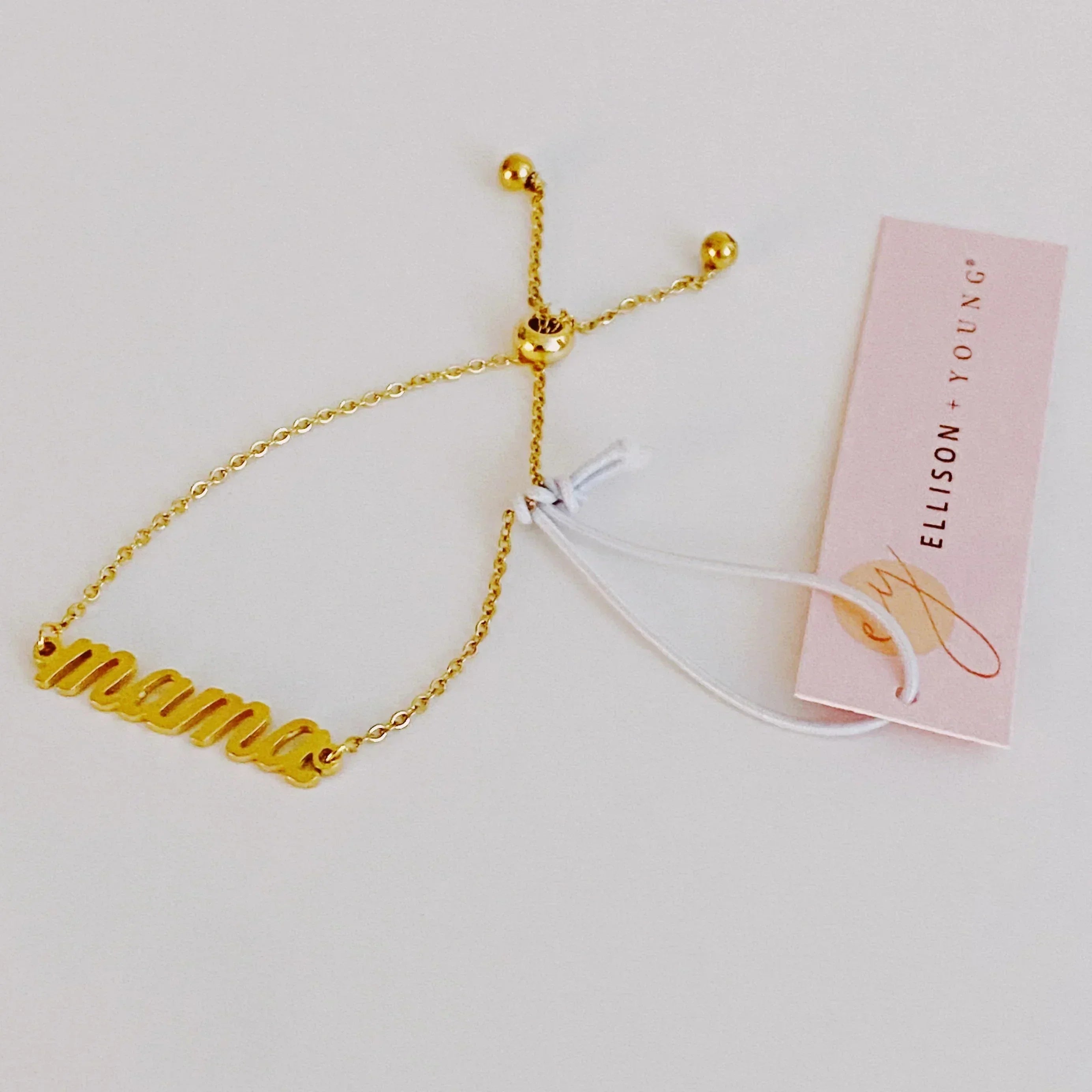Bracelet maman à cordon coulissant