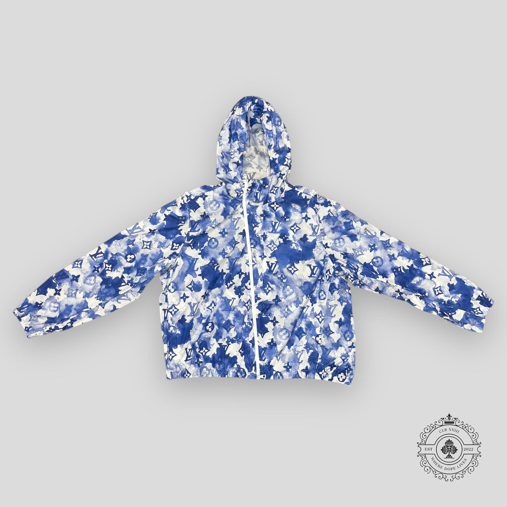 Coupe-vent Monogram Watercolor Louis Vuitton - Bleu