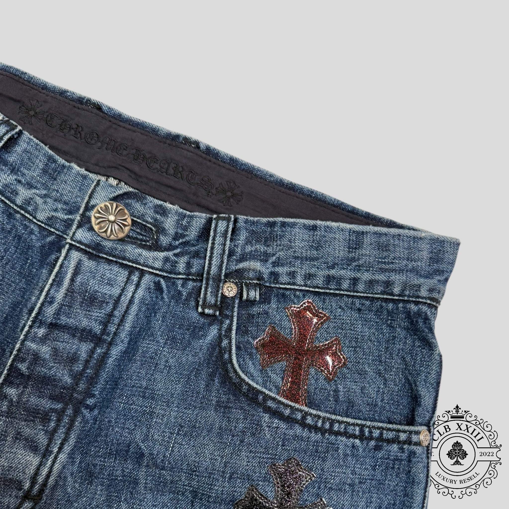Jeans Chrome Hearts Gel Patch Turbo Diesel