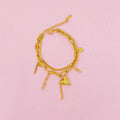 Bracelet breloques double bonheur
