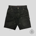 Shorts Chrome Hearts Double Knee noirs