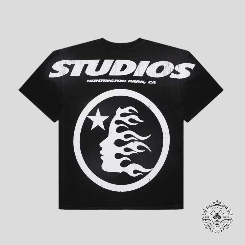 T-shirt Hellstar Studios à logo pailleté