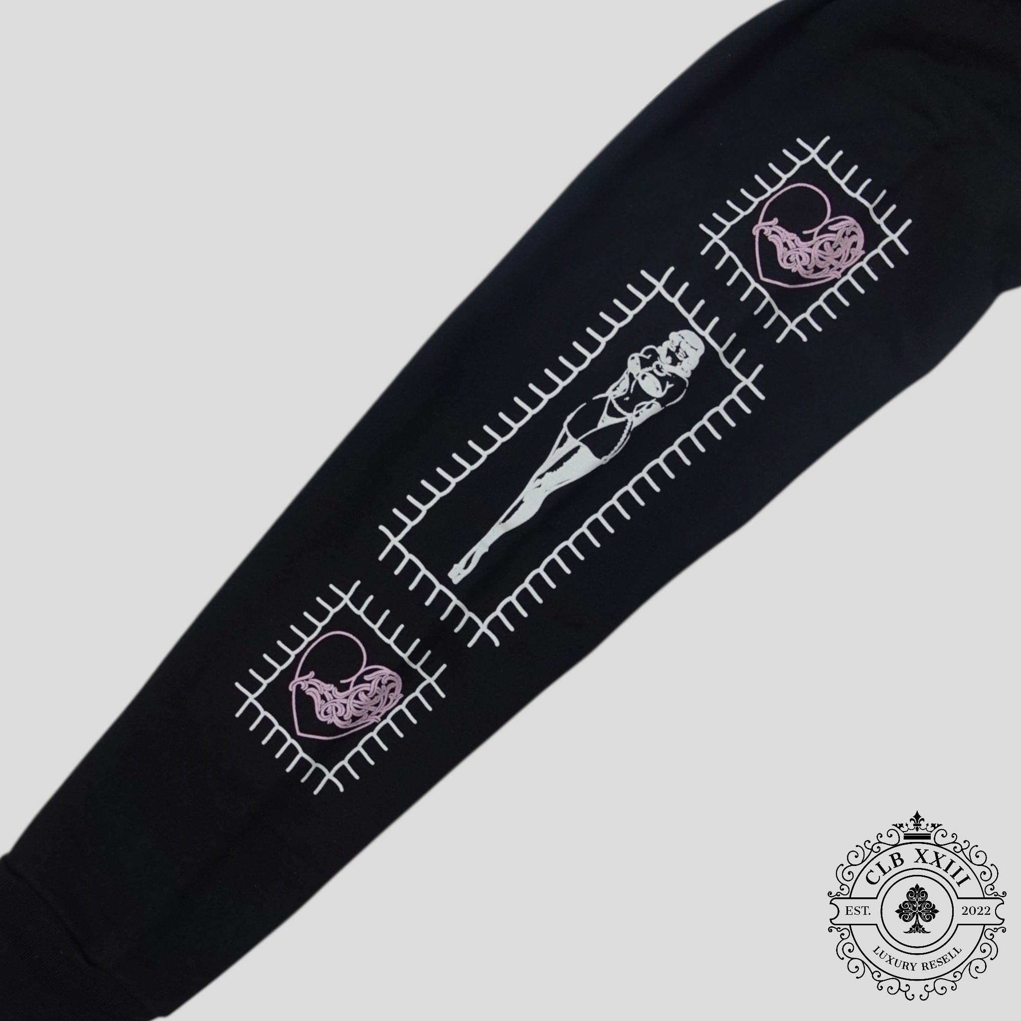 Sweat à Capuche Zippé Chrome Hearts Deadly Doll