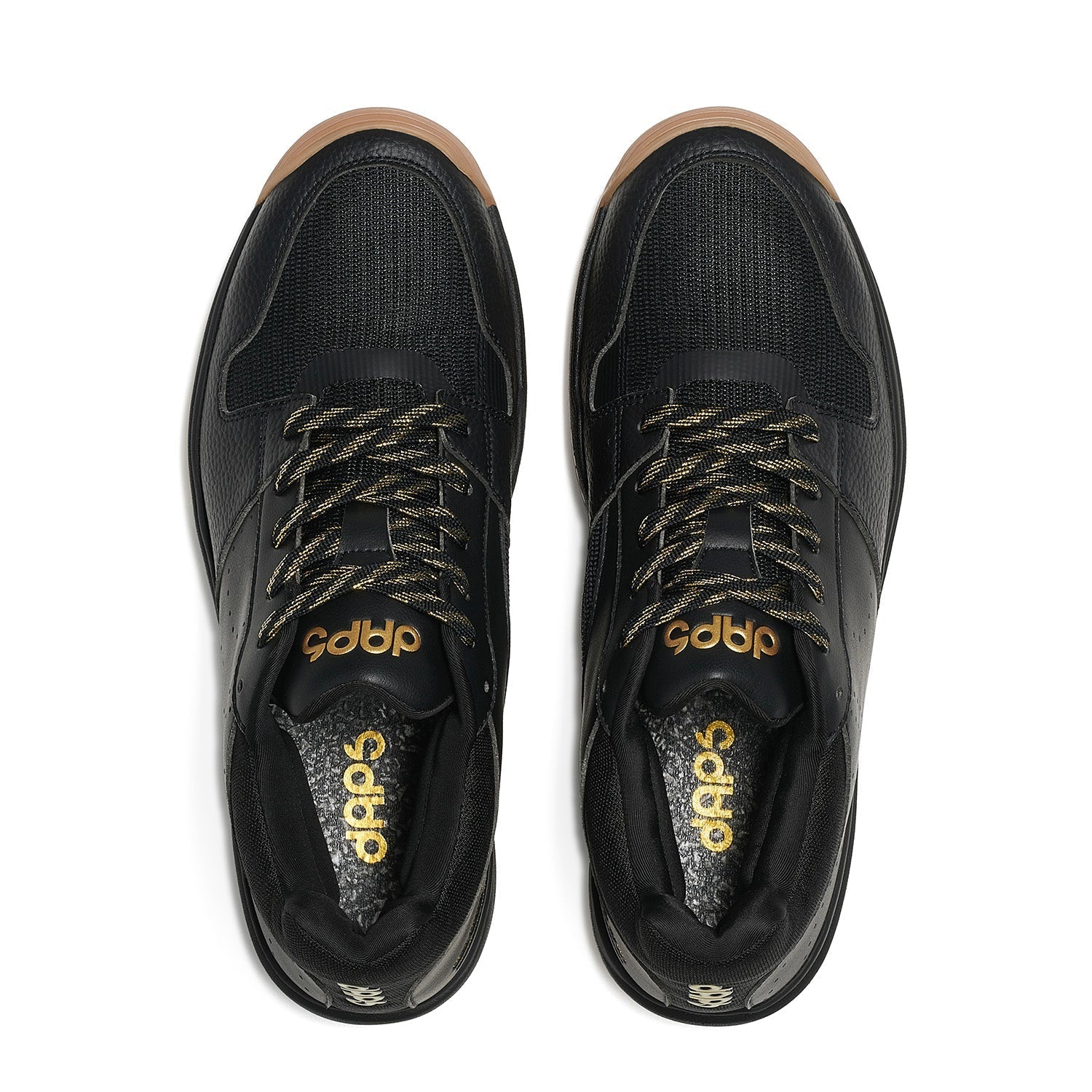 DAPS DESI Mid – Noir – Chaussures de pickleball pour hommes