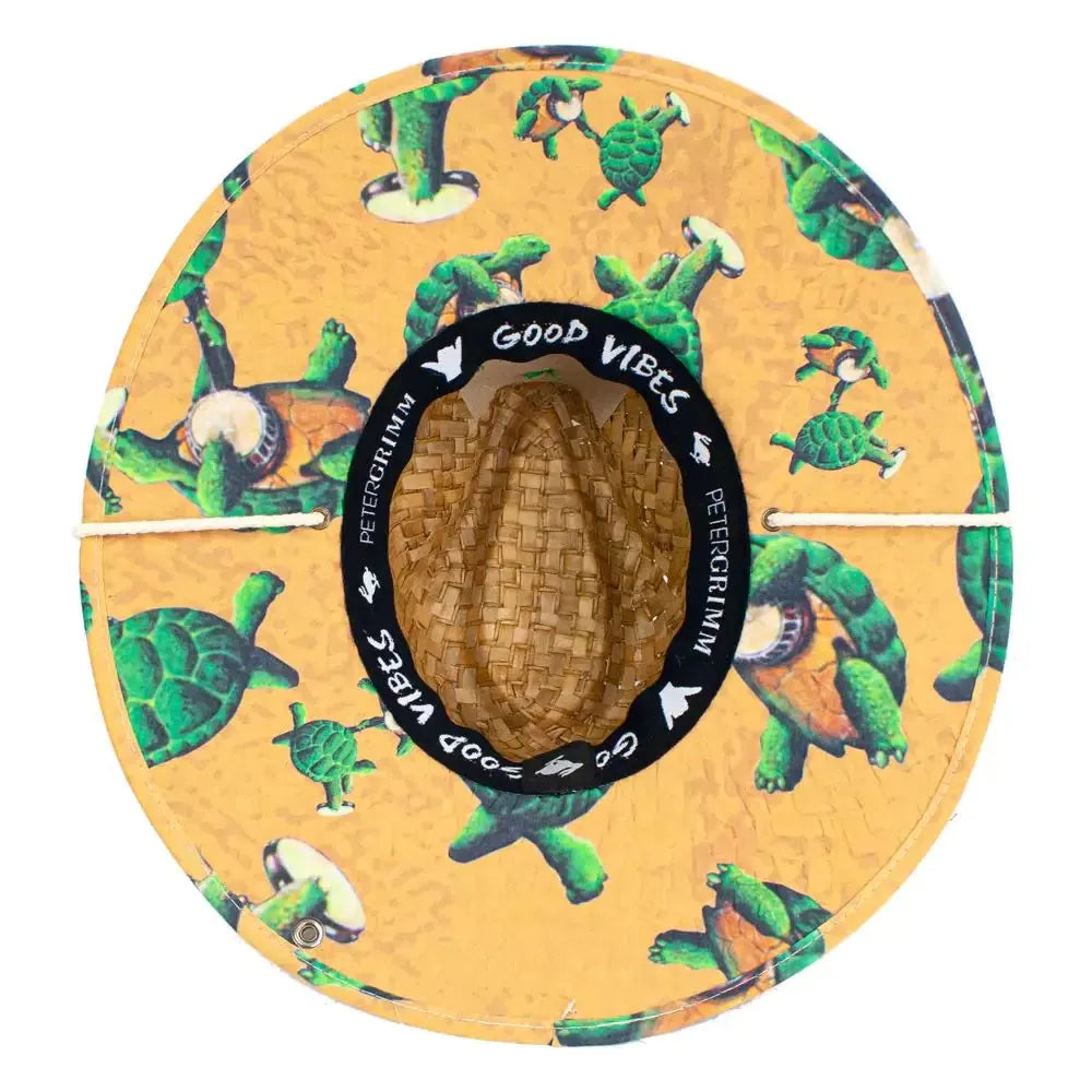 Peter Grimm Grateful Dead Dancing Terrapins Junior - Chapeau de paille de sauveteur pour enfant