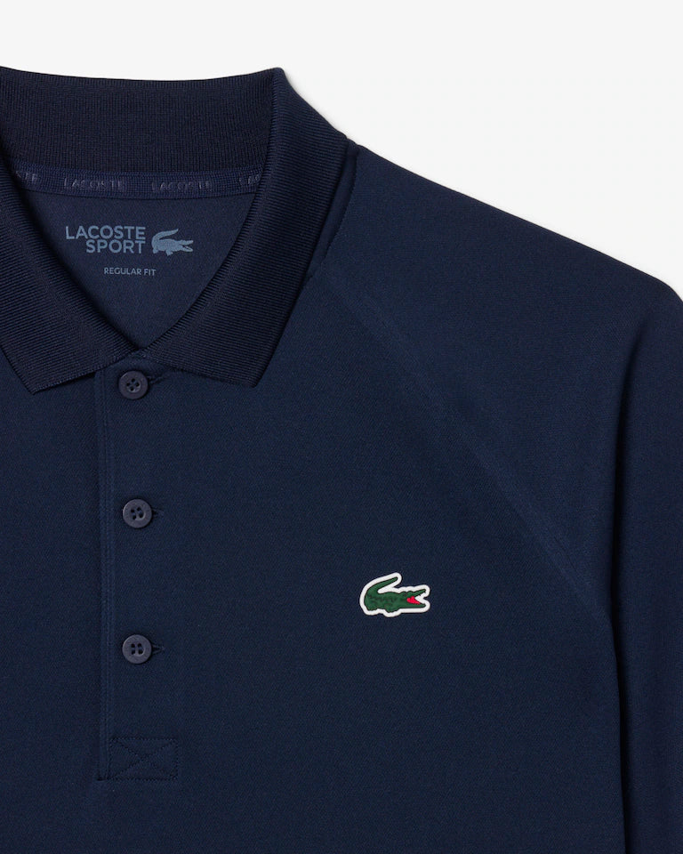 Polo de golf Lacoste homme anti-UV – Marine