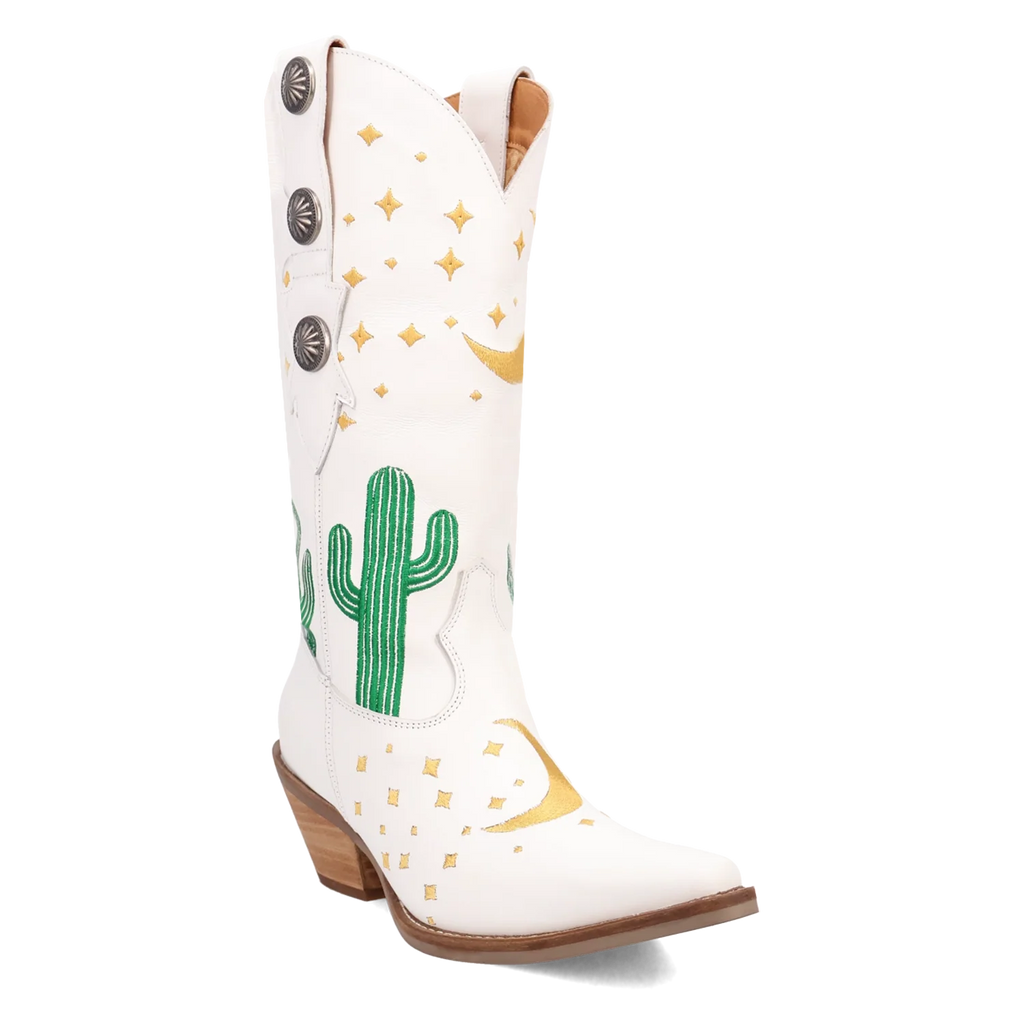 Bottes de cowboy en cuir pour femmes Dingo Pachita