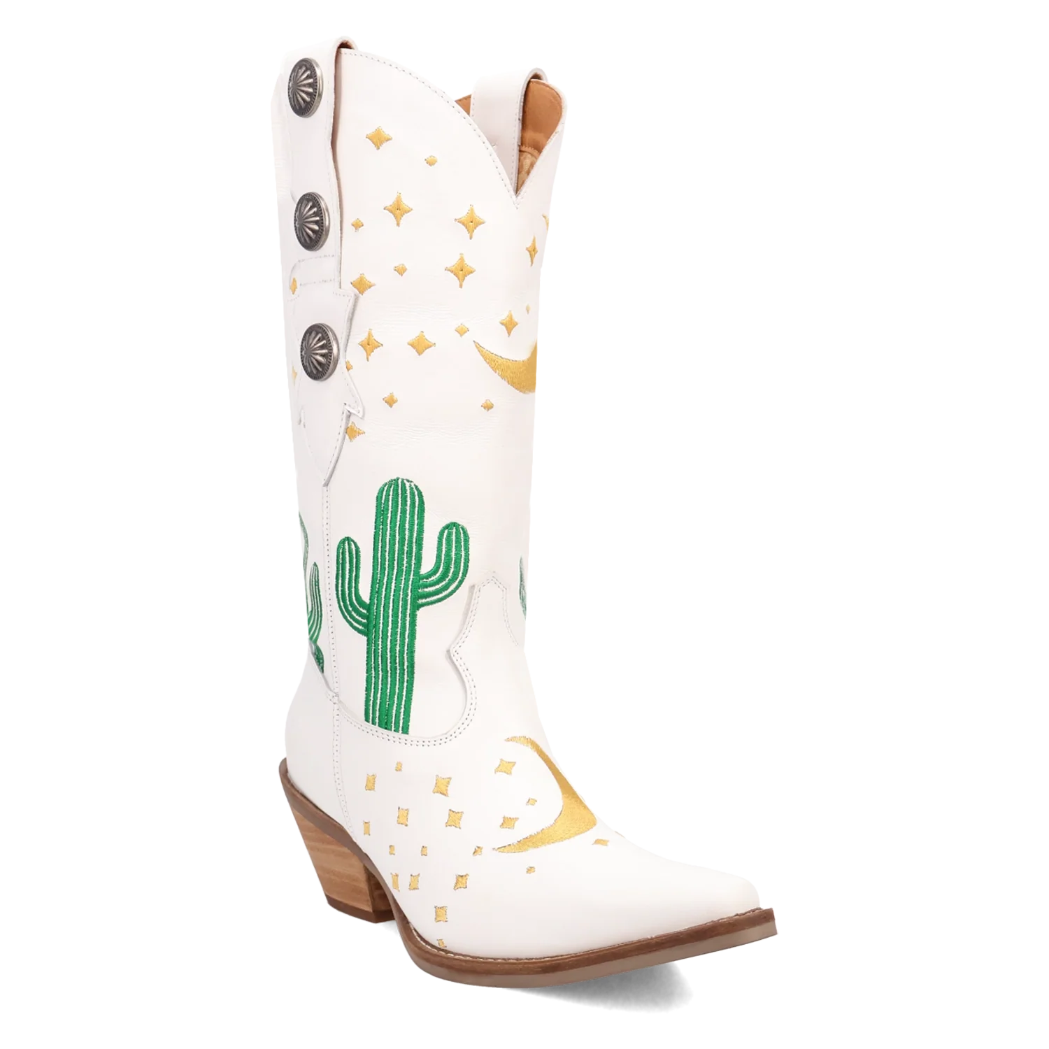 Bottes de cowboy en cuir pour femmes Dingo Pachita