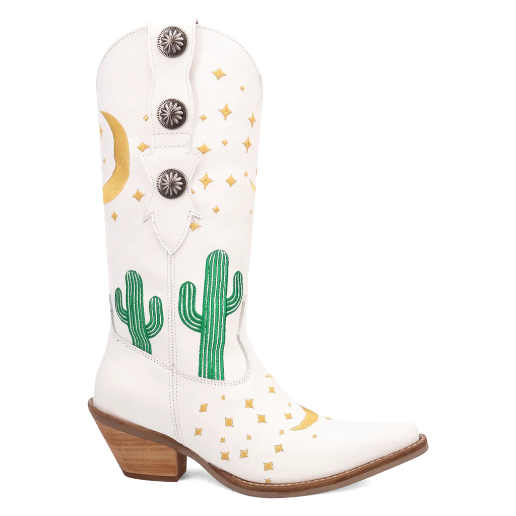 Bottes de cowboy en cuir pour femmes Dingo Pachita