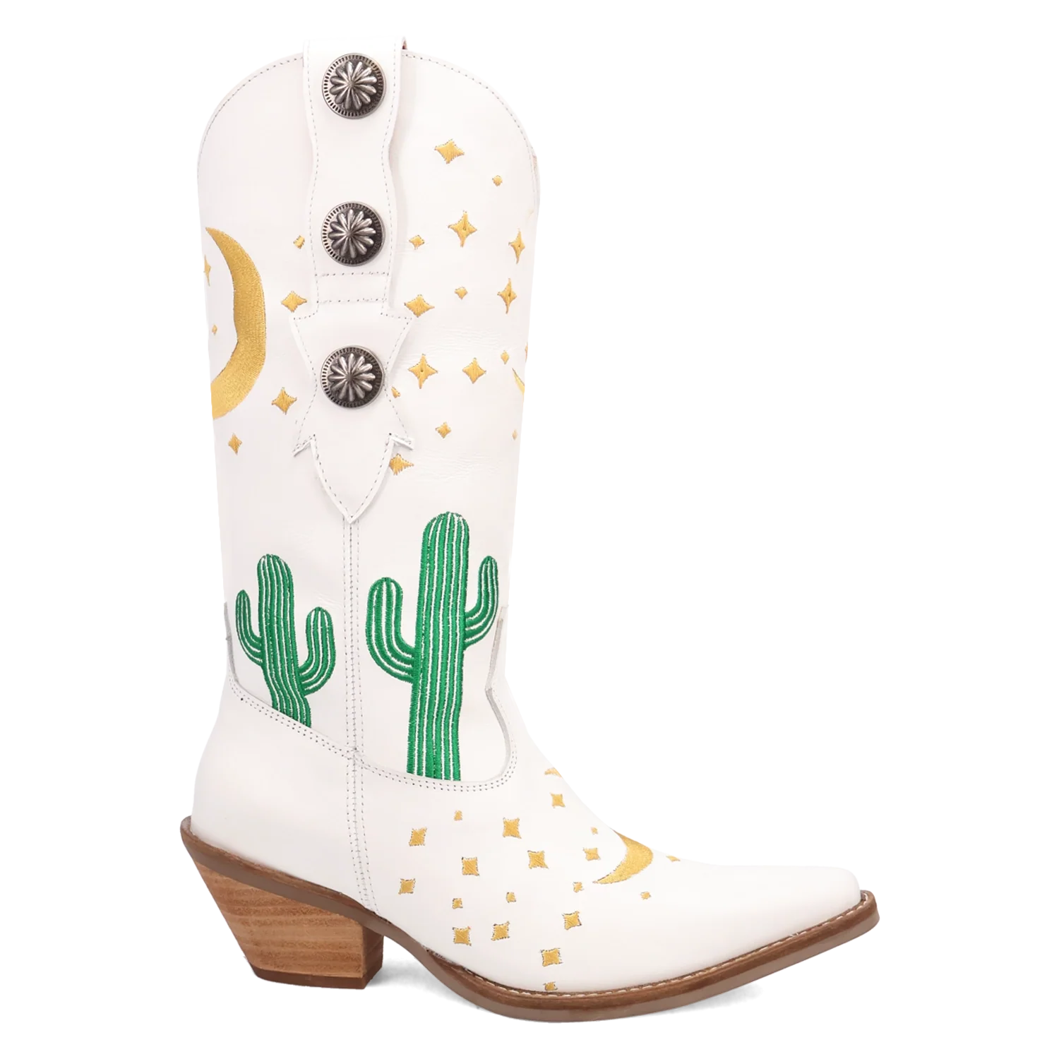 Bottes de cowboy en cuir pour femmes Dingo Pachita