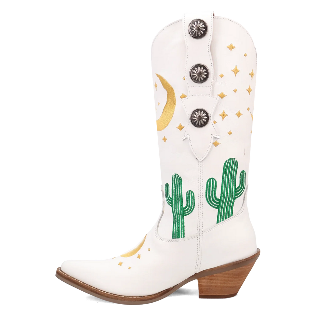 Bottes de cowboy en cuir pour femmes Dingo Pachita