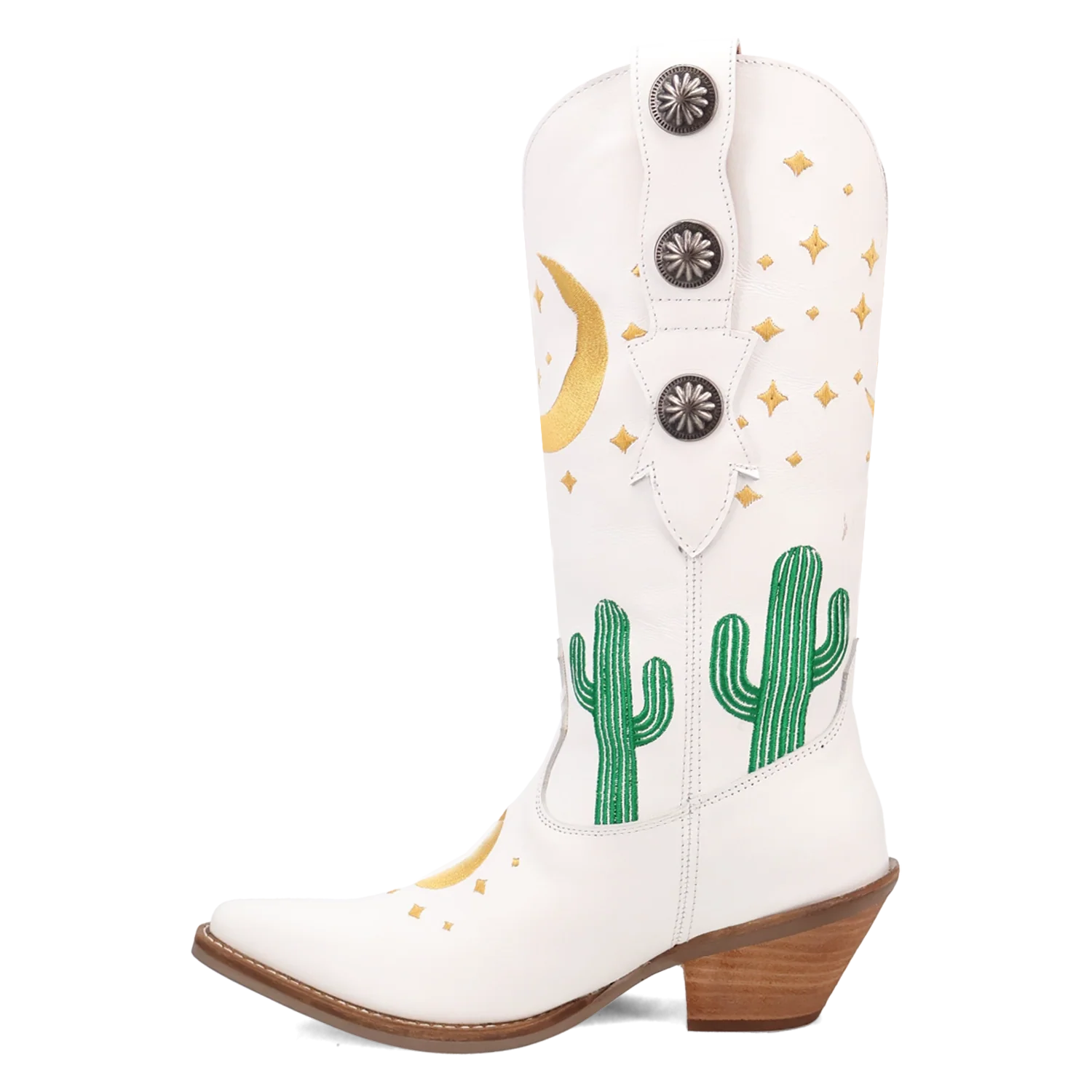 Bottes de cowboy en cuir pour femmes Dingo Pachita