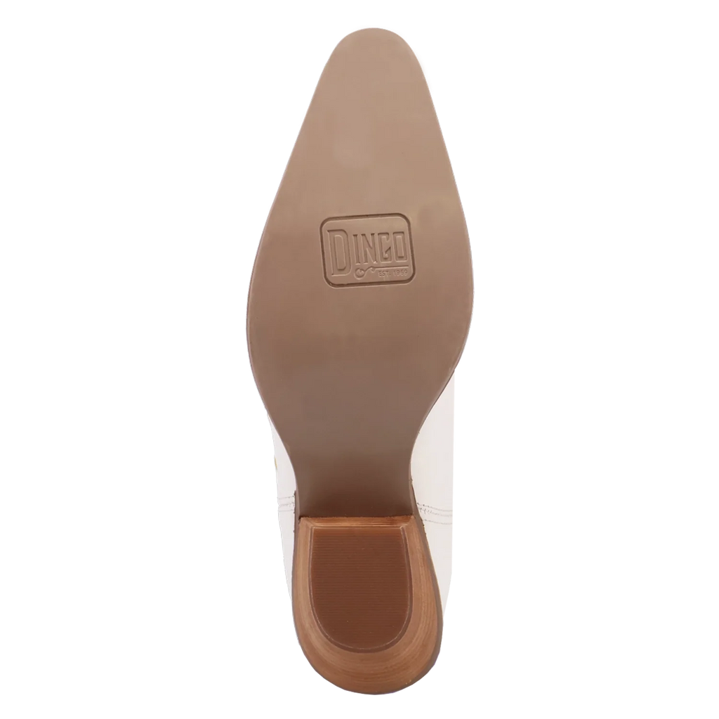 Bottes de cowboy en cuir pour femmes Dingo Pachita