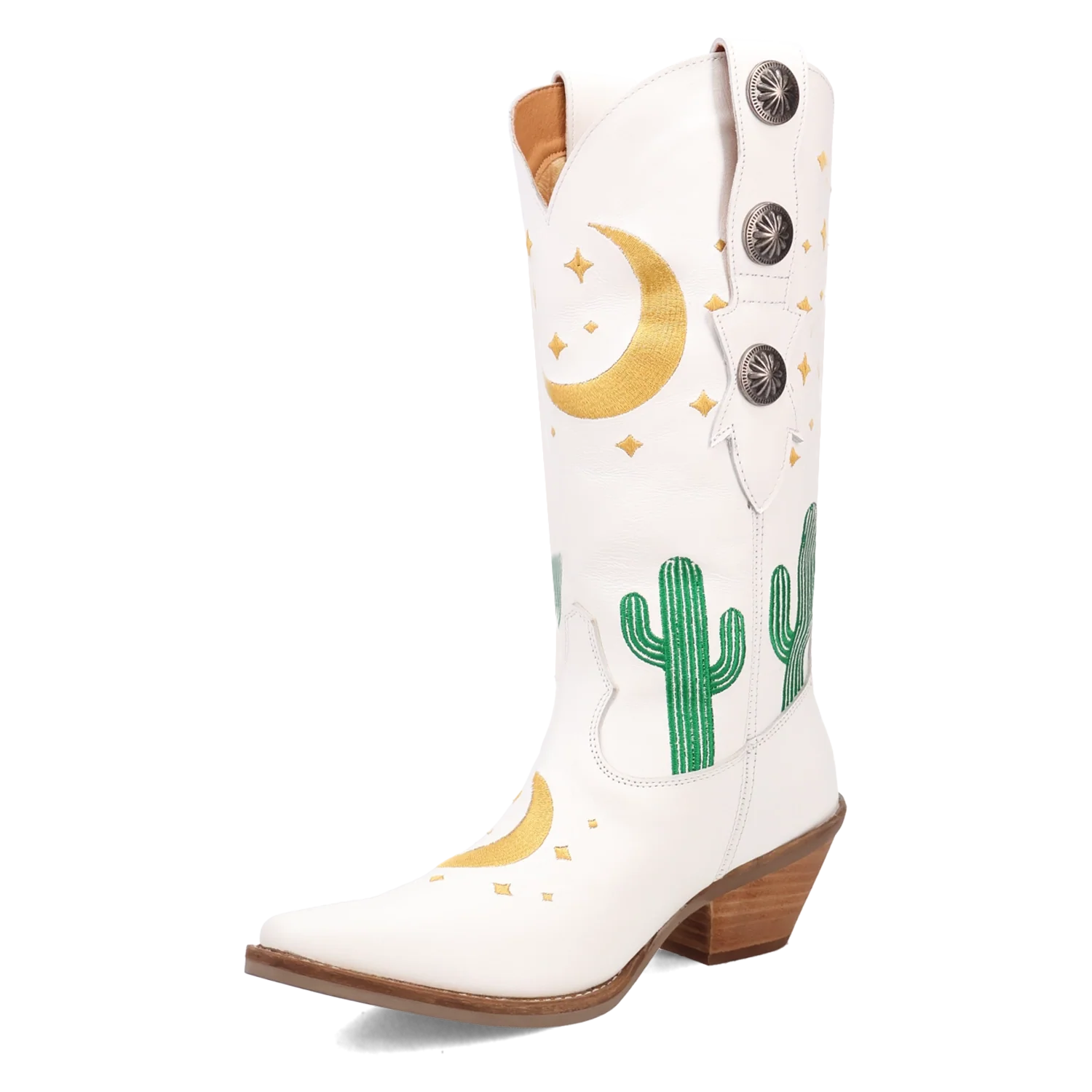 Bottes de cowboy en cuir pour femmes Dingo Pachita