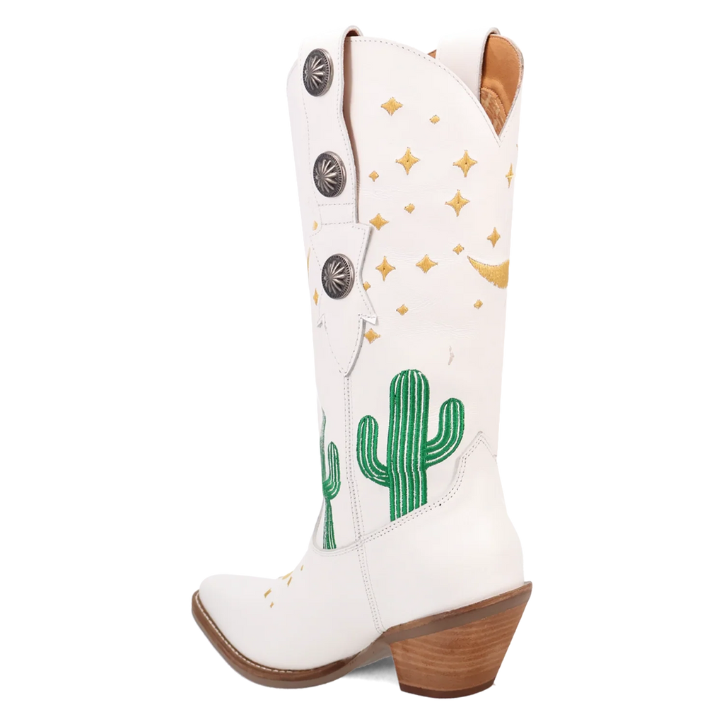 Bottes de cowboy en cuir pour femmes Dingo Pachita