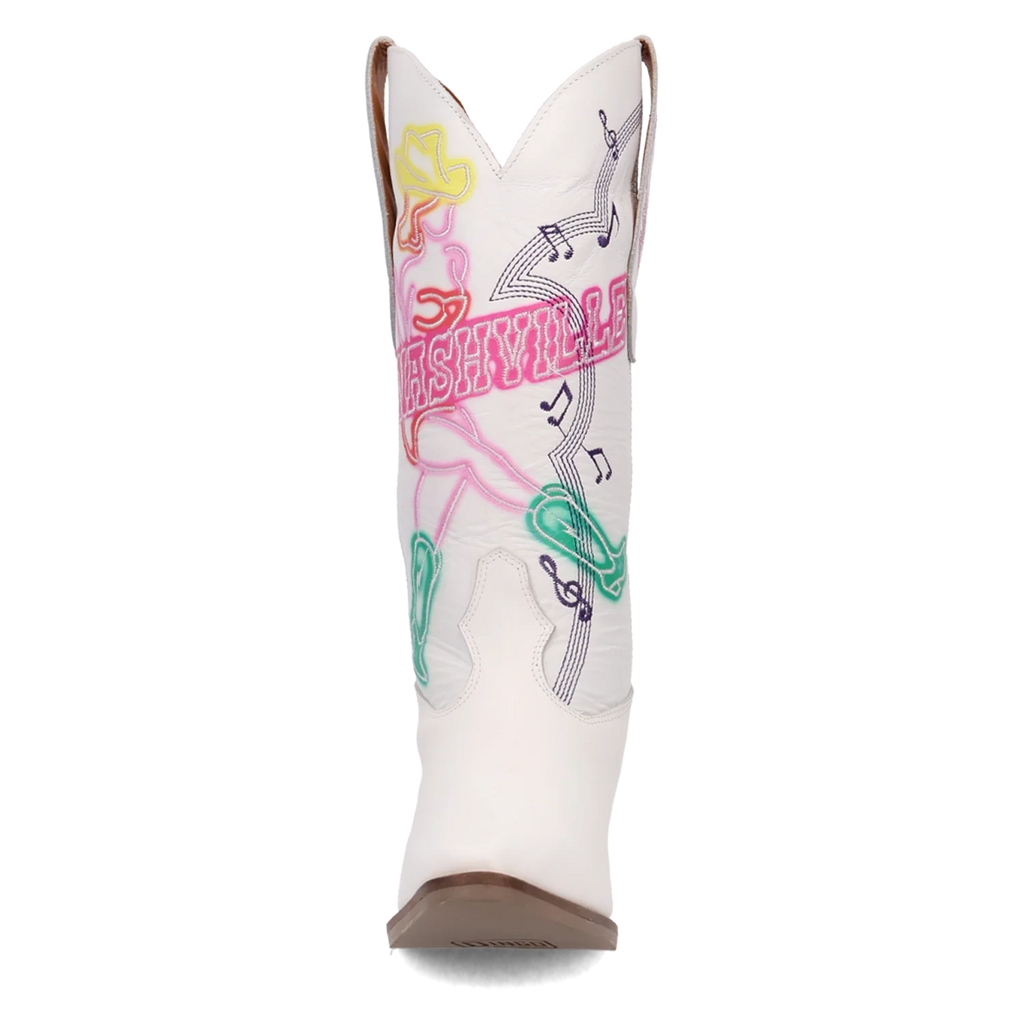 Bottes de Cowgirl en Cuir Dingo Nashville Nights pour Femme