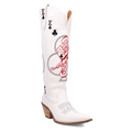 Dingo King of Clubs - Bottes de cow-girl en cuir pour femmes