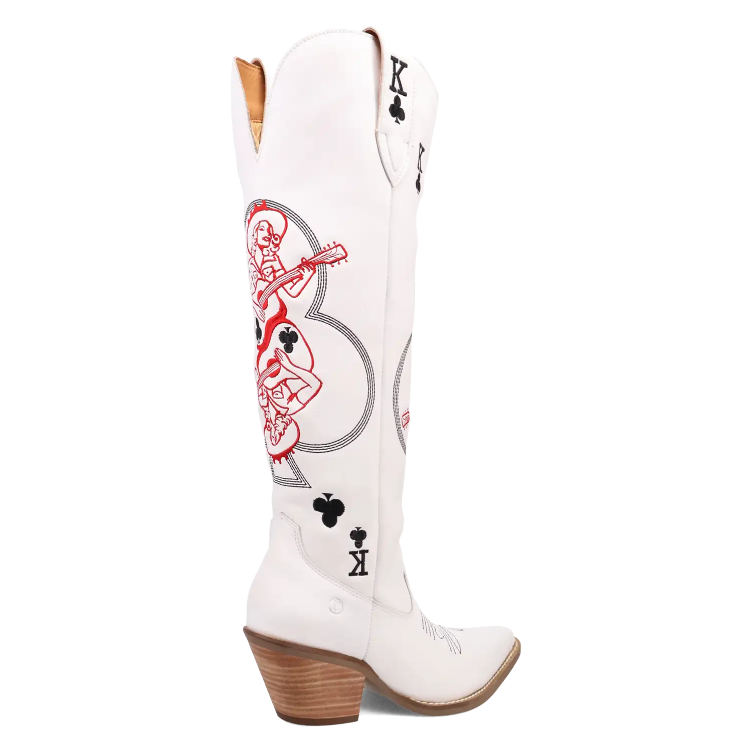 Dingo King of Clubs - Bottes de cow-girl en cuir pour femmes