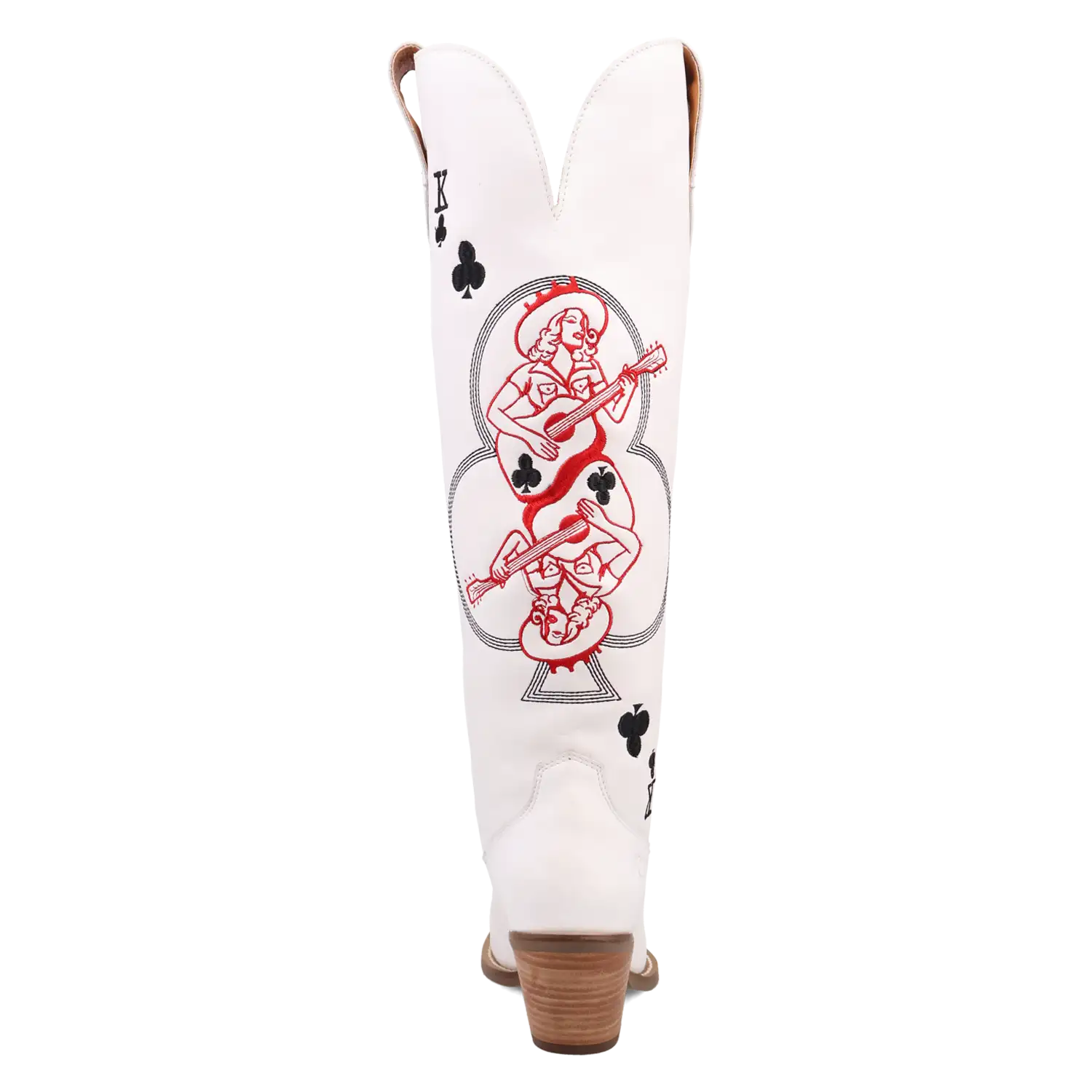 Dingo King of Clubs - Bottes de cow-girl en cuir pour femmes