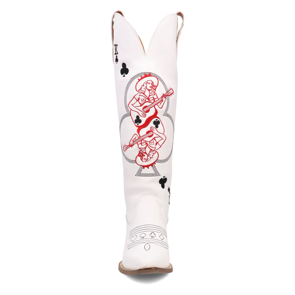 Dingo King of Clubs - Bottes de cow-girl en cuir pour femmes