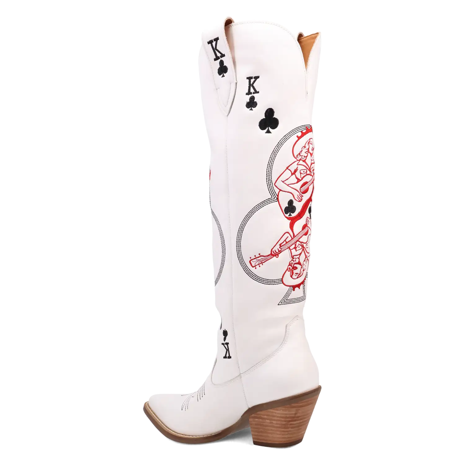 Dingo King of Clubs - Bottes de cow-girl en cuir pour femmes