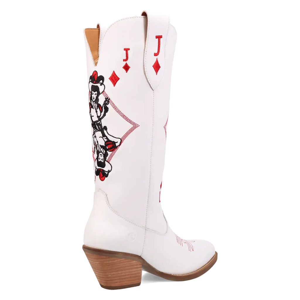 Dingo Jack of Diamonds - Bottes de cow-girl en cuir pour femme