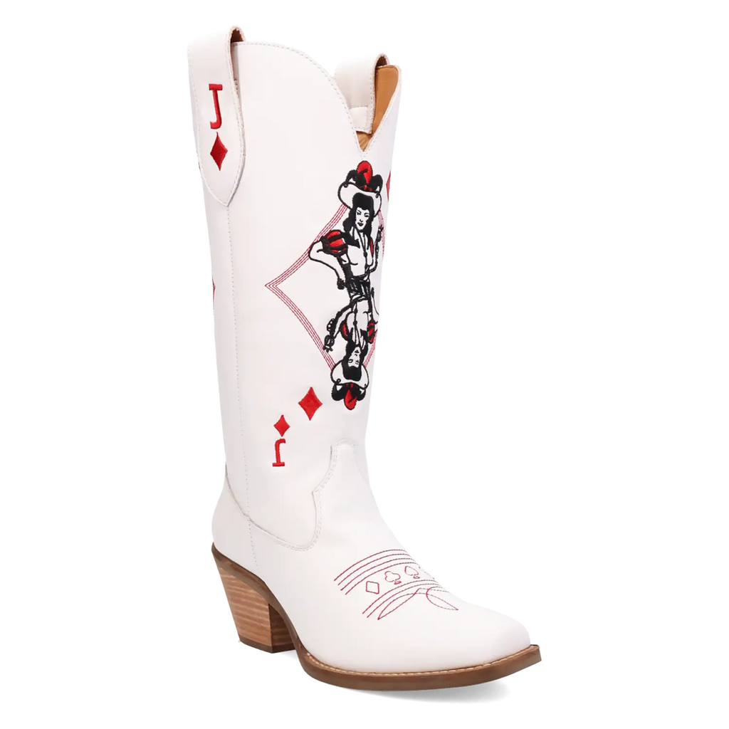 Dingo Jack of Diamonds - Bottes de cow-girl en cuir pour femme